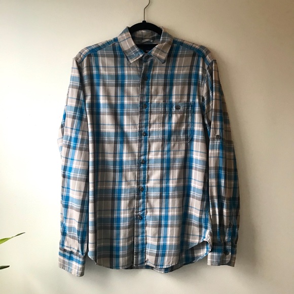 Flannel Plaid Button Down - Picture 1 of 3
